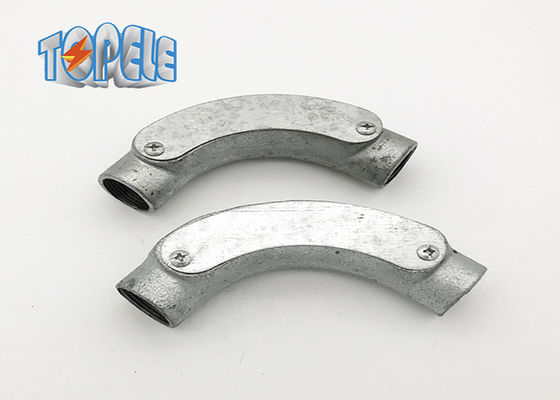 Iso Certificate BS4568 Conduit 20mm 25mm Elbow Malleable Iron Inspection Bend