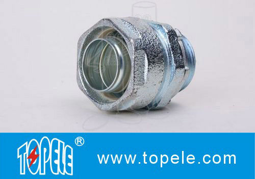 Liquid Tight Straight Connector Zinc Flexible Conduit And Fittings