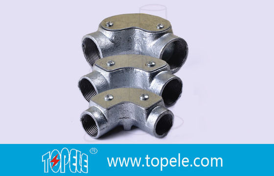 Inspection Bends Malleable Iron BS4568 Conduit Internal Threads