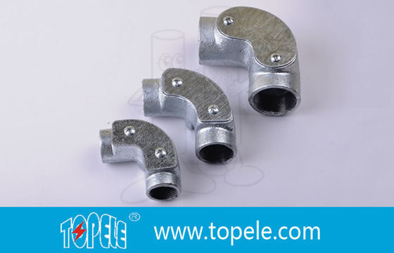 Inspection Bends Malleable Iron BS4568 Conduit Internal Threads