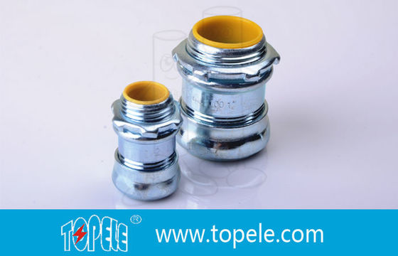 Steel UL Standard Emt Conduit Connector For Electrical Contrustion