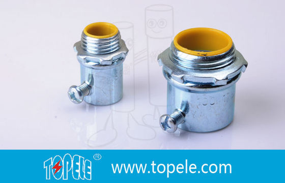 Steel UL Standard Emt Conduit Connector For Electrical Contrustion