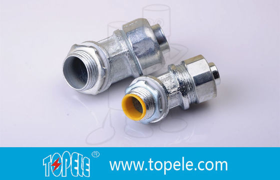 Zinc 90 Degree Liquid Tight Angle Connector Link Pipe