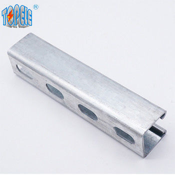 Perforated Galvanized Steel 41x41 Unistrut Slotted Channel