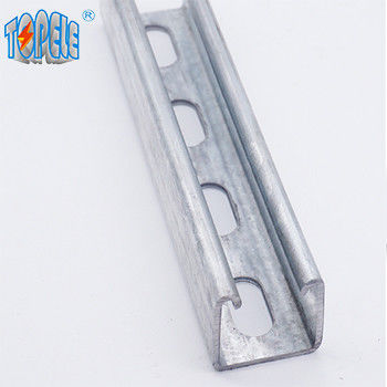 Perforated Galvanized Steel 41x41 Unistrut Slotted Channel