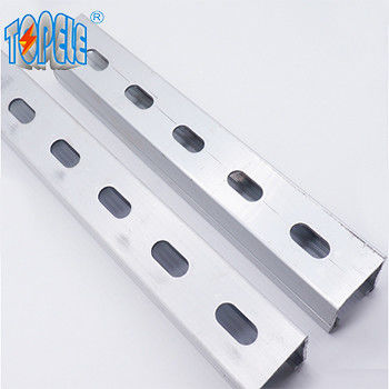 Perforated Galvanized Steel 41x41 Unistrut Slotted Channel