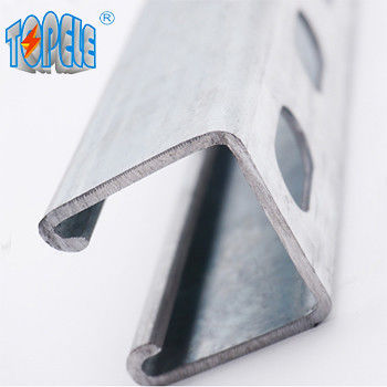 Perforated Galvanized Steel 41x41 Unistrut Slotted Channel