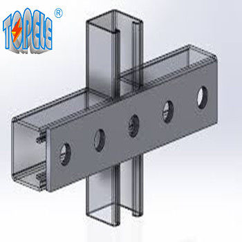 5 Hole Splice Plate Carbon Steel Unistrut Channel C Channel With Holes
