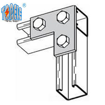 Perforated 3 Hole Flat Angle Plate Galvanized Unistrut Channel