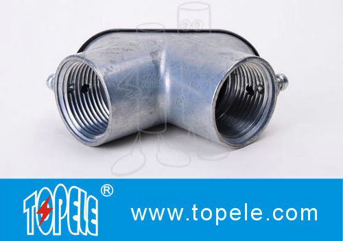 Pre Galvanized Emt To Emt Pull 90 Degree Conduit Elbow
