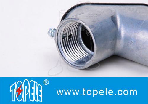 Pre Galvanized Emt To Emt Pull 90 Degree Conduit Elbow
