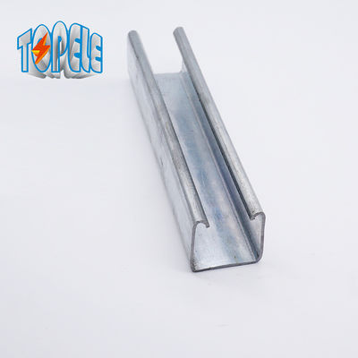 Hot Dipped Galvanized Profile Unistrut C Channel 41 * 41 / 41 * 21