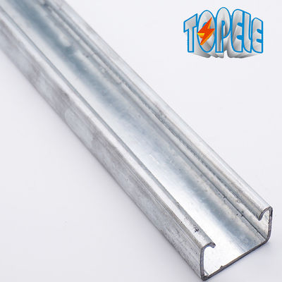 Hot Dipped Galvanized Profile Unistrut C Channel 41 * 41 / 41 * 21