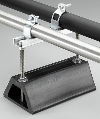 41 * 21mm 41 * 41mm Stainless Steel Unistrut Feet Plain Or Slotted