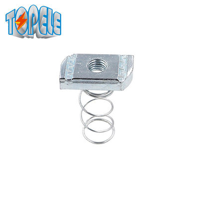 M12 Steel Galvanized Long Spring Channel Nuts