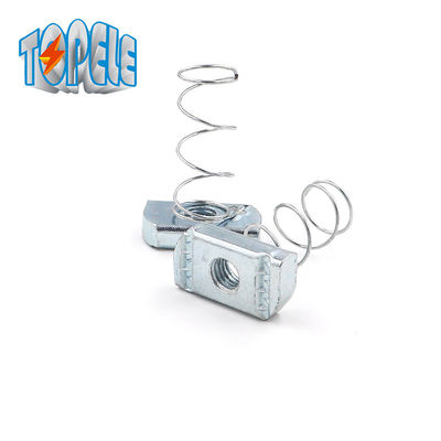 M12 Steel Galvanized Long Spring Channel Nuts