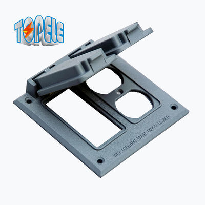 UL 2 Gang Weatherproof Cover For Decorative GFCI