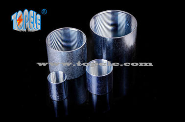 1/2 in Threaded Galvanized Steel Rigid Couplings for IMC / Rigid Conduit