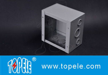 Steel Square Junction Box , Electrical Boxes And Covers Cable Switch Enclosures