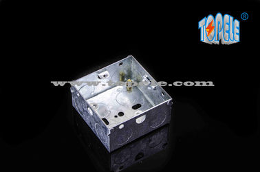 BS Standard One Gang Electrical Boxes And Covers
