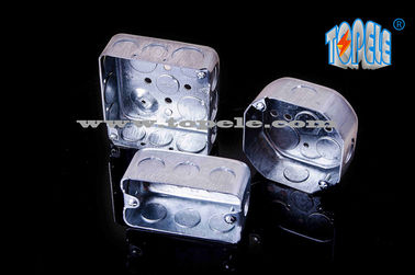 1-7/8&quot; Deep 4” Octagon steel GalvanizedConduit Boxes , Draw construction , tWith five 1/2&quot; and four 3/4&quot; KOS