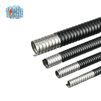 Galvanized Steel Electrical Cable Ip65 Flexible Metal Conduit PVC Coated