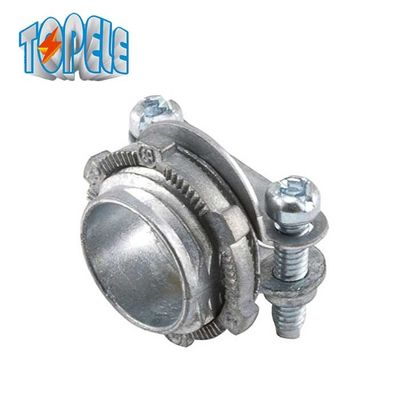 Zinc Die Cast OEM 3/4&quot; Clamp Type Connector Romex Cable Connector For Cable Wire
