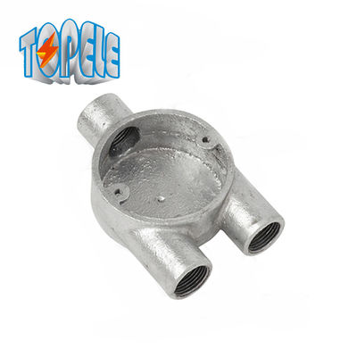 Malleable Iron Aluminum Electrical Junction Box Galvanized 20mm 25mm
