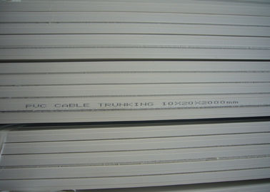 White Grey PVC Electrical Cable Tray Lvd For Wiring Wire Duct