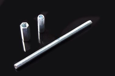 Threaded Rod Hex Coupling Unistrut Channel Threaded Rod With Steel Zinc Plated