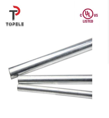 EMT Electerical Pipes Steel Metallic Hot Dipped Galvanized