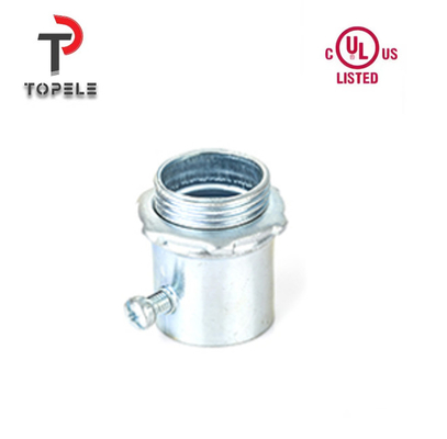 Aluminum /Die Cast Zinc /Zinc-plated Steel  EMT Connector UL 1/2&quot;-4&quot; Size