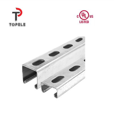Galvanized Slotted Strut Channel Unistrut 1.5mm - 3.0mm