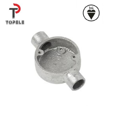 Malleable Circular Junction Box One Way BS4568 BS31