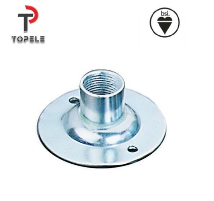High Metallurgical Strength BS4568 Conduit Steel Female Dome Cover