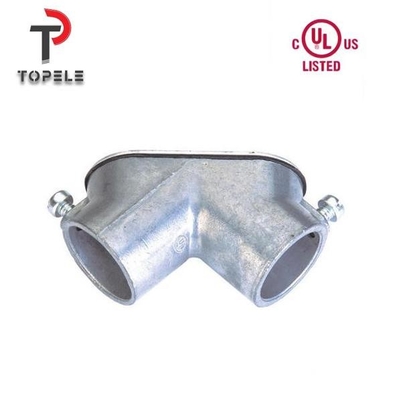 Electrical Conduit Connector EMT To EMT Pull Elbow Zinc Die Cast
