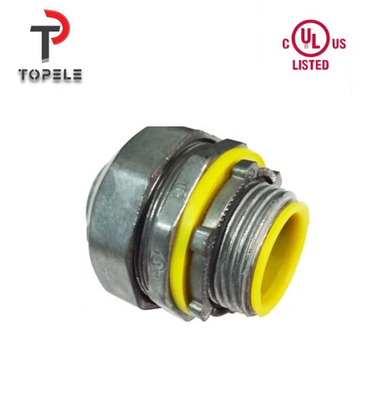 Female Zinc Die Cast  3/8&quot;-4'' Liquid Tight Flex Connector Straight Type
