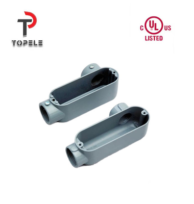 1/2" UL List Rigid Conduit Body LL / LR / LB / C / T Type Aluminum NTP Type