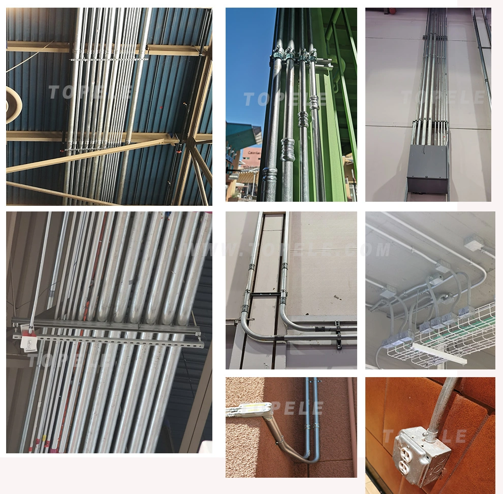 UL797 Gi EMT Electrical Cable Conduit Pipe Tube