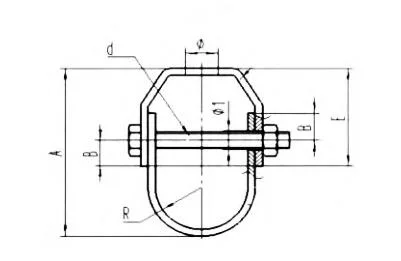 High Quality UL Certified Steel Pipe Fittings of Clamp Clevis Hanger
